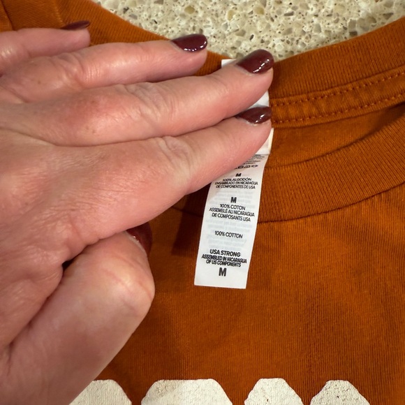 Burnt Orange Junk Gypsy graphic Tee - Picture 6 of 6